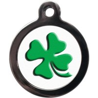 Vierblättriges Kleeblatt - Haustiermarke Glücksgeschenk-Haustiermarke Hundekatzenmarke Niedliche Benutzerdefinierter Personalisierter Text Auf Der Vierblättriges Kleeblatt - Haustiermarke Glücksgeschenk-Haustiermarke Hundekatzenmarke Niedliche Benutzerdefinierter Personalisierter Text Auf Der von PSPetTag