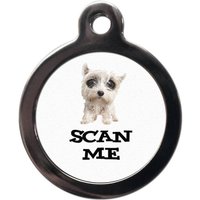 Westie Scan Me Haustiermarke von PSPetTag