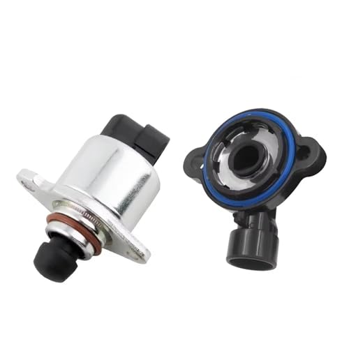 Leerlaufregler Kompatibel Mit Buick Für Century Für LaCrosse Für Skylark Für Rendezvous Leerlaufluftregelventil Und Drosselklappensensor 17113209 17123852 von PSRRGZTM