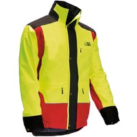 PSS Regenjacke wasserdicht X-treme Rain Gelb/Rot Größe M PSS Regenjacke wasserdicht X-treme Rain Gelb/Rot Größe M von PSS