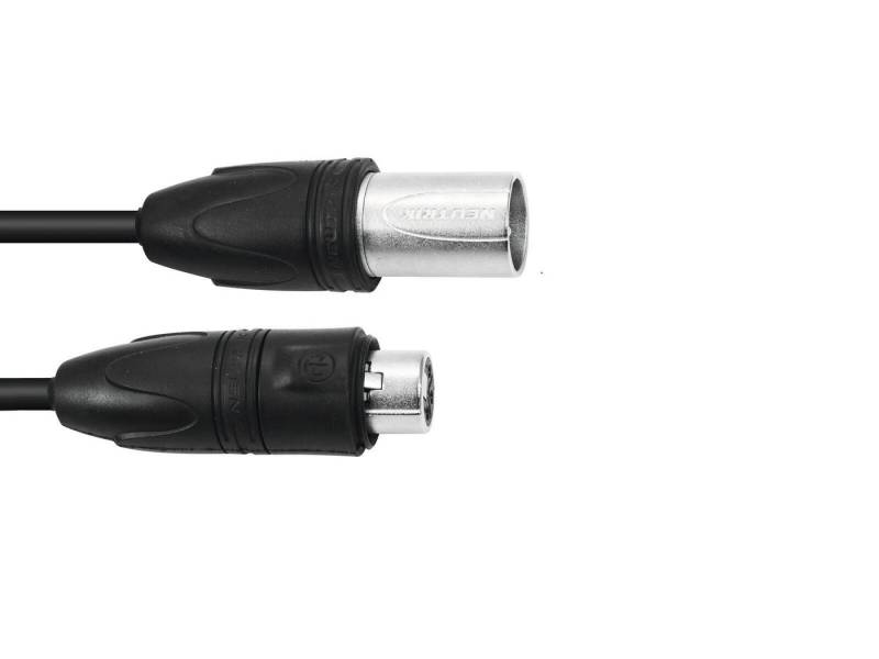 PSSO PSSO DMX Kabel IP65 3pol 10m sw Lampen-Verbindungskabel, (1000 cm) von PSSO