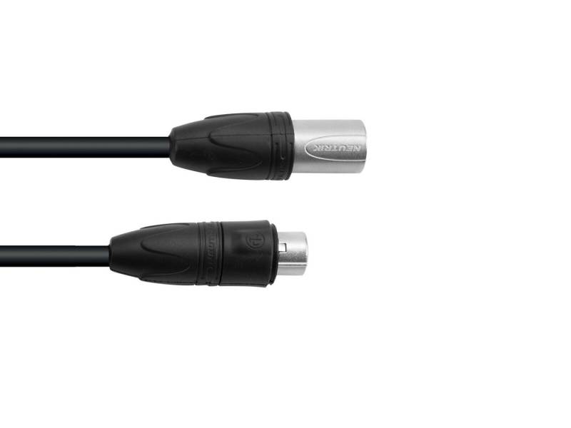 PSSO PSSO DMX Kabel IP65 3pol 5m sw Lampen-Verbindungskabel, (500 cm) von PSSO