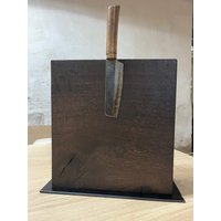 Messerhalter Eiche Geräuchert Magnetisch Messerhalter Eiche Geräuchert Magnetisch von PSTischdesign