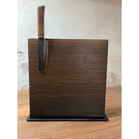 Messerhalter Eiche Geräuchert Magnetisch Messerhalter Eiche Geräuchert Magnetisch von PSTischdesign