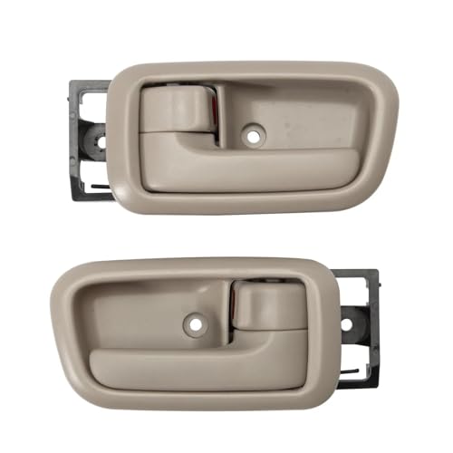 PSUWSXA 1 Paar Beige Innentürgriffe Mit Lünette Für Toyota Für Tundra Standard Oder Extended Cabs 81257 69206-0C010-E1 Autoteile PSUWSXA 1 Paar Beige Innentürgriffe Mit Lünette Für Toyota Für Tundra Standard Oder Extended Cabs 81257 69206-0C010-E1 Autoteile von PSUWSXA