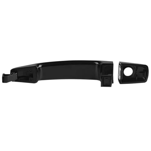 PSUWSXA 1 STÜCKE Farbe Schwarz Außentürgriff Schüssel Links Rechts Vorne Hinten Für Saturn Für Vue 2008 2009 2010 96468268 96468293(Front door) von PSUWSXA