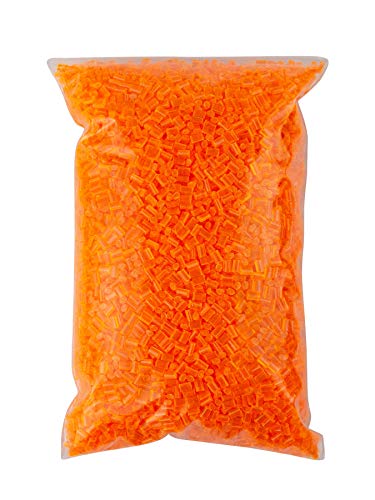 PSYWORK 100g Schwarzlicht Acrylglas-Granulat Orange von PSYWORK