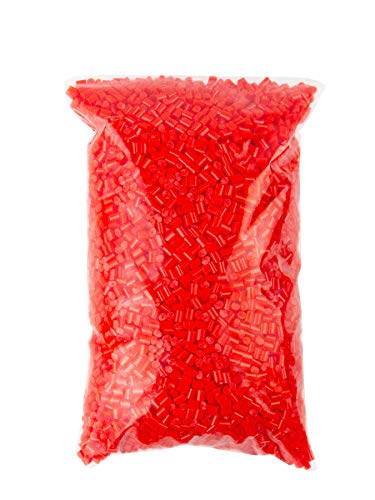 PSYWORK 100g Schwarzlicht Acrylglas-Granulat Rot von PSYWORK