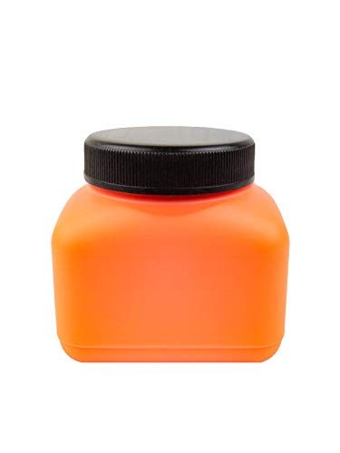 PSYWORK 250ml Schwarzlicht Dispersionsfarbe Neon Orange von PSYWORK