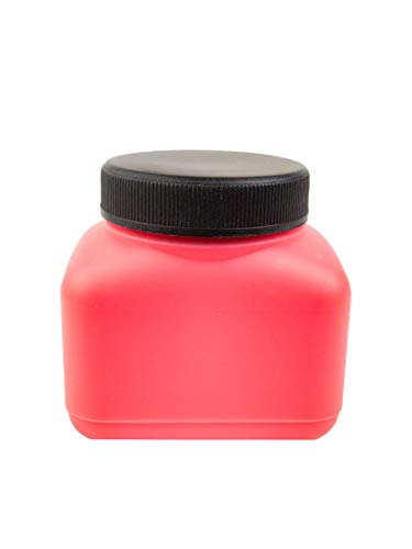 PSYWORK 250ml Schwarzlicht Dispersionsfarbe Neon Rot von PSYWORK