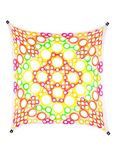 PSYWORK Schwarzlicht Segel Spandex | Mind Space | 3 x 3m | UV-aktiv | Leuchtend | Wandtuch Wandbehang Stoff Neon Deko Party Tuch Tapestry Poster PSY Goa PSYWORK Schwarzlicht Segel Spandex | Mind Space | 3 x 3m | UV-aktiv | Leuchtend | Wandtuch Wandbehang Stoff Neon Deko Party Tuch Tapestry Poster PSY Goa von PSYWORK