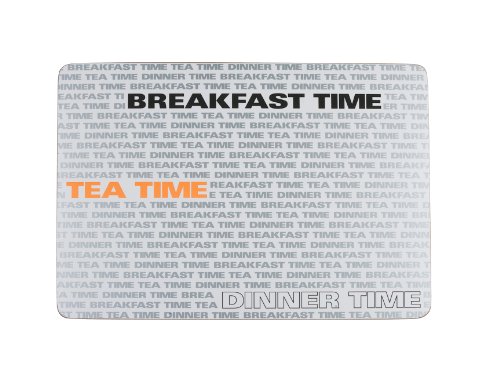 PT Present Time Platzset Breakfast-, Tea- und Dinner Time weiß von PT