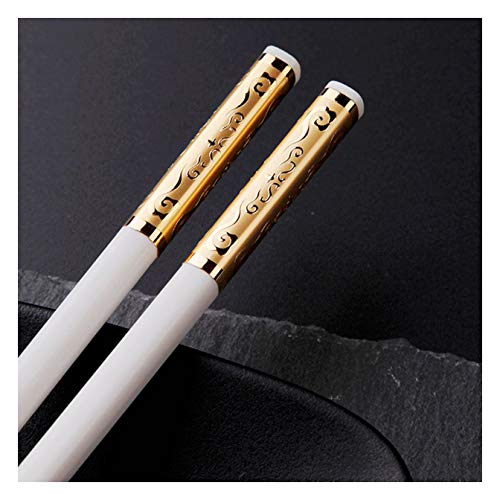 10 Paar Essstäbchen aus Fiberglaslegierung, wiederverwendbar, chinesische Essstäbchen, Sushi-Essstäbchen, für Zuhause, Restaurant 10 Paar Essstäbchen aus Fiberglaslegierung, wiederverwendbar, chinesische Essstäbchen, Sushi-Essstäbchen, für Zuhause, Restaurant von PTATT