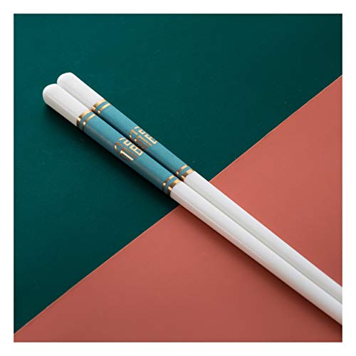 10 Paar fortschrittliche Keramik-Essstäbchen, wiederverwendbar, klassisches chinesisches Segen, Druckmuster, Essstäbchen, Reinigung, spülmaschinenfest, 25 cm – Geschenkpaket S 10 Paar fortschrittliche Keramik-Essstäbchen, wiederverwendbar, klassisches chinesisches Segen, Druckmuster, Essstäbchen, Reinigung, spülmaschinenfest, 25 cm – Geschenkpaket S von PTATT