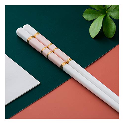 Essstäbchen aus Keramik, wiederverwendbar, natürlich, gesund, chinesischer klassischer Stil für Küche, Esszimmer, Gourmet, Nudeln, 10 Paar Essstäbchen aus Keramik, wiederverwendbar, natürlich, gesund, chinesischer klassischer Stil für Küche, Esszimmer, Gourmet, Nudeln, 10 Paar von PTATT