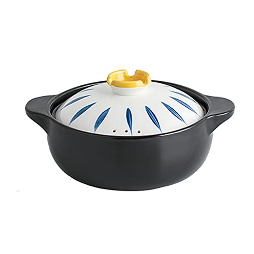 Runde Keramik Auflaufform mit Deckel, Lasagne-Töpfe mit Deckel für die Küche, Auflaufform mit Deckel für Abendessen, Küche, 1,8 l/3 l, Weiß, 1,8 l Runde Keramik Auflaufform mit Deckel, Lasagne-Töpfe mit Deckel für die Küche, Auflaufform mit Deckel für Abendessen, Küche, 1,8 l/3 l, Weiß, 1,8 l von PTATT