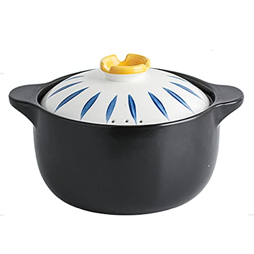 Runde Keramik-Kasserolle mit Deckel, Lasagne-Töpfe mit Deckel für die Küche, Auflaufform mit Deckel für Abendessen, Küche, 1,8 l / 3 l, Weiß, 3 l Runde Keramik-Kasserolle mit Deckel, Lasagne-Töpfe mit Deckel für die Küche, Auflaufform mit Deckel für Abendessen, Küche, 1,8 l / 3 l, Weiß, 3 l von PTATT