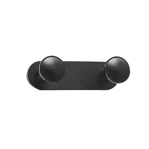Schwarzes faltbares Wandregal, 2–10 Haken, mehrere Haken, Wandhalterung, schlank, platzsparend, einziehbar zum Aufhängen von Mänteln, Schals, Geldbörsen usw., Schwarz - 2 Schwarzes faltbares Wandregal, 2–10 Haken, mehrere Haken, Wandhalterung, schlank, platzsparend, einziehbar zum Aufhängen von Mänteln, Schals, Geldbörsen usw., Schwarz - 2 von PTATT