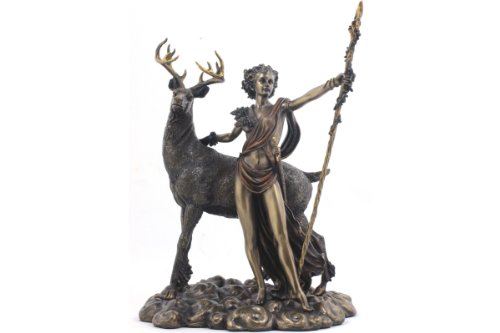 PTC 10.25 Inch Greek Goddess Diana Artemis and Moon Statue Figurine PTC 10.25 Inch Greek Goddess Diana Artemis and Moon Statue Figurine von PTC
