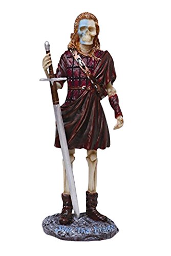 PTC Brave Heart Scottish Warrior Skeleton Statue Figurine von PTC