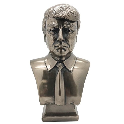 PTC US Präsident Donald J Trump Bronze Büste 19,1 cm hoch Sammelfigur von PTC