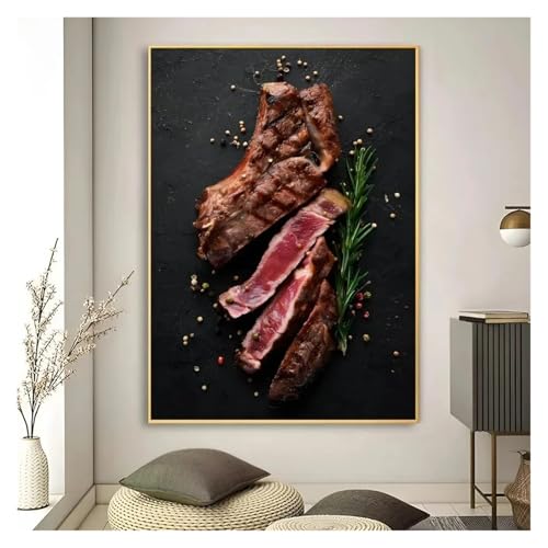 PTHEN Wandkunst Leinwanddrucke Kunst High Definition Druck Lebensmittel Küche Tafel Bild Leinwand Malerei Kunst Wandbild Dekoration Spiel Zimmer Dekoration(F,40X50cm) von PTHEN