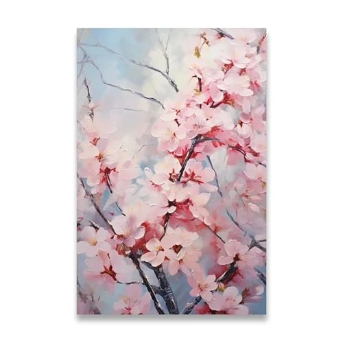 PTHEN Wandkunst Leinwanddrucke Leinwandposter Für Die Wanddekoration, Sonnenblumen-Dekoration, Bilder, Zimmerwanddekoration, Leinwandmalerei, Heimdekoration, Lotuspflanze(R,50x70cm) von PTHEN