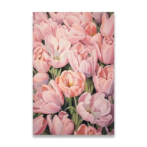 PTHEN Wandkunst Leinwanddrucke Leinwandposter Für Die Wanddekoration, Sonnenblumen-Dekoration, Bilder, Zimmerwanddekoration, Leinwandmalerei, Heimdekoration, Lotuspflanze(V,30x40cm) von PTHEN