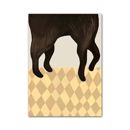 Wandkunst Leinwanddrucke Abstrakte Mädchen Hand Obst Blume Blatt Vase Wand Kunst Leinwand Malerei Nordic Poster Und Drucke Wand Bilder Für Wohnzimmer Dekor(I,40x60cm) von PTHEN