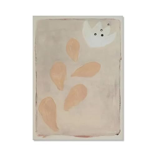 Wandkunst Leinwanddrucke Abstrakte Nordische Poster Ohne Rahmen Little Swan Blume Bäume Frau Wandkunst Leinwand Malerei Für Heimtextilien(F,40x60cm) von PTHEN
