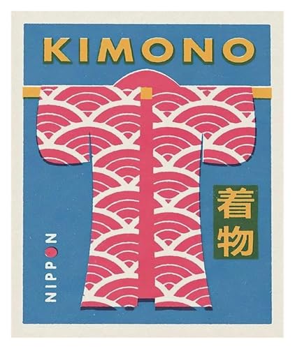 Wandkunst Leinwanddrucke Japanische Kunst Ramen Sake Sumo Bonsai Matchbox Label Poster Leinwand Malerei Abstrakte Wand Bild Für Wohnzimmer Dekoration(K,30x40cm) von PTHEN