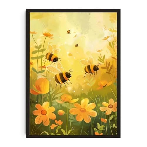 Wandkunst Leinwanddrucke Pflanzentopf Aquarell Poster Familie Garten Zimmerpflanze Botanische Leinwand Druck Wand Kunst Bild Für Wohnzimmer Wohnkultur(D1,50x70cm) von PTHEN