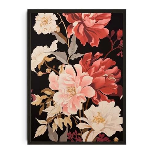 Wandkunst Leinwanddrucke Pflanzentopf Aquarell Poster Familie Garten Zimmerpflanze Botanische Leinwand Druck Wand Kunst Bild Für Wohnzimmer Wohnkultur(G,50x70cm) von PTHEN