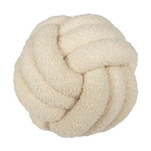 Knotenkissen PlüSch Kisse Knot Kissen Kopf Kissen Deko Kissen Geknotetes Kissen Zierkissen Knoten Knot Kopfkissen Knoten Ball,A11,22cm von PTKG