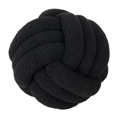 Knotenkissen PlüSch Kisse Knot Kissen Kopf Kissen Deko Kissen Geknotetes Kissen Zierkissen Knoten Knot Kopfkissen Knoten Ball,A13,22cm von PTKG