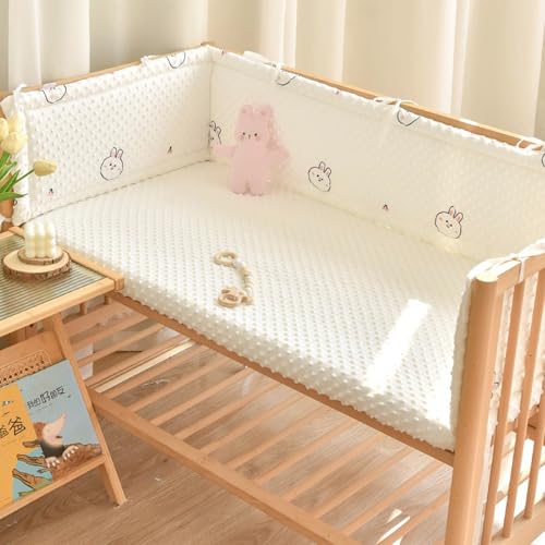 PTKG Dekoratives Bettgitter Kissen All-Round Protection Pillow for Bed Thick Soft Breathable Cushion Side Protectors Baby Rail for Bed StoßFester Schutzgitter,A6,150 * 28cm von PTKG