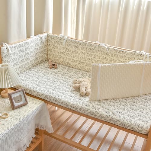 PTKG StüCk Atmungsaktives und Weiches Randpolster Verhindert StößE Bed Rail Cushion for Toddlers Kids Safety Bed Guard Universal Bedside Rail Gitterbett Umrandung,B2,120 * 28cm PTKG StüCk Atmungsaktives und Weiches Randpolster Verhindert StößE Bed Rail Cushion for Toddlers Kids Safety Bed Guard Universal Bedside Rail Gitterbett Umrandung,B2,120 * 28cm von PTKG