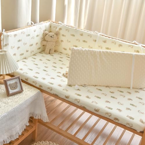PTKG StüCk Atmungsaktives und Weiches Randpolster Verhindert StößE Bed Rail Cushion for Toddlers Kids Safety Bed Guard Universal Bedside Rail Gitterbett Umrandung,B3,200 * 28cm PTKG StüCk Atmungsaktives und Weiches Randpolster Verhindert StößE Bed Rail Cushion for Toddlers Kids Safety Bed Guard Universal Bedside Rail Gitterbett Umrandung,B3,200 * 28cm von PTKG