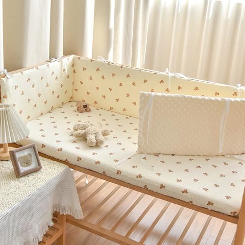 PTKG StüCk Atmungsaktives und Weiches Randpolster Verhindert StößE Bed Rail Cushion for Toddlers Kids Safety Bed Guard Universal Bedside Rail Gitterbett Umrandung,B5,240 * 28cm PTKG StüCk Atmungsaktives und Weiches Randpolster Verhindert StößE Bed Rail Cushion for Toddlers Kids Safety Bed Guard Universal Bedside Rail Gitterbett Umrandung,B5,240 * 28cm von PTKG