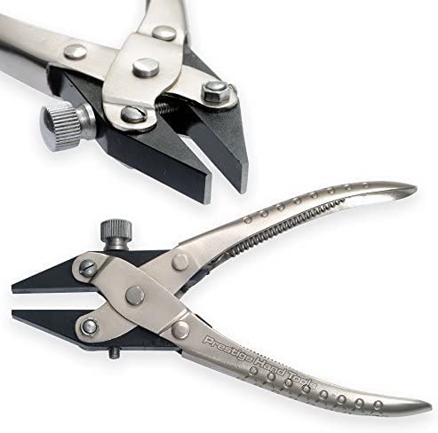 Pinze a becchi piatti ad azione parallela per strumenti per la creazione di gioielli con ganasce regolabili Viti Ottici Strumenti per arti e mestieri Idee regalo 170 mm PTL® von PTL