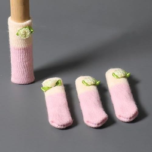 PTNKUIIY 16 Stück Stuhlsocken, rutschfeste gestrickte Möbelbeinsocken Stuhlbeinsocke Möbel Socken Antirutsch Pads Stuhlbeinschoner Bodenschoner für Möbel Stuhlbein Tisch 7-18cm Rosa Beige PTNKUIIY 16 Stück Stuhlsocken, rutschfeste gestrickte Möbelbeinsocken Stuhlbeinsocke Möbel Socken Antirutsch Pads Stuhlbeinschoner Bodenschoner für Möbel Stuhlbein Tisch 7-18cm Rosa Beige von PTNKUIIY