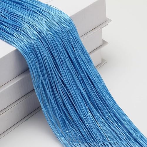 2 Stücke Fadengardine Fadenvorhang -100 x 200 cm Türvorhang Fäden als Raumteiler Fliegenschutz oder Dekoration kürzbar waschbar Dekovorhang Fadengardine für Party Hochzeit Raumdekoration-Blau von PTNKUIIY
