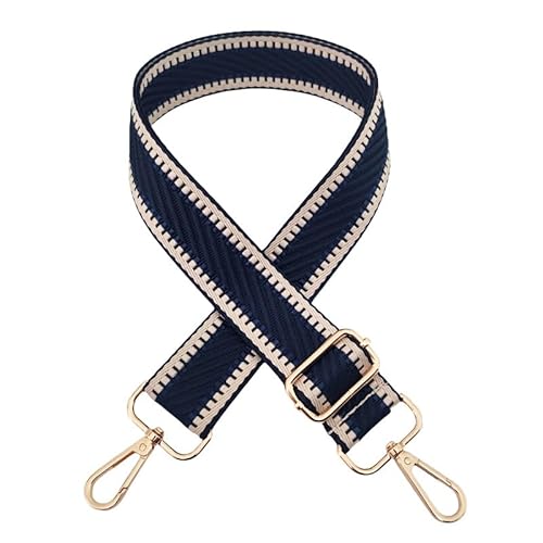 PTNKUIIY Taschengurt 72-130CM Verstellbarer Schultergurt für Taschen 3.8cm Breit Schulterriemen Taschengurte zum Wechseln Boho-Stil Ersatz Tragegurt Crossbody Ersatz Handtasche Gurte -Navy Blau PTNKUIIY Taschengurt 72-130CM Verstellbarer Schultergurt für Taschen 3.8cm Breit Schulterriemen Taschengurte zum Wechseln Boho-Stil Ersatz Tragegurt Crossbody Ersatz Handtasche Gurte -Navy Blau von PTNKUIIY