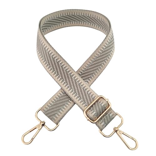 PTNKUIIY Taschengurt 72-130CM Verstellbarer Schultergurt für Taschen 3.8cm Breit Schulterriemen Taschengurte zum Wechseln Boho-Stil Ersatz Tragegurt Crossbody Ersatz Handtasche Gurte -hellgrau PTNKUIIY Taschengurt 72-130CM Verstellbarer Schultergurt für Taschen 3.8cm Breit Schulterriemen Taschengurte zum Wechseln Boho-Stil Ersatz Tragegurt Crossbody Ersatz Handtasche Gurte -hellgrau von PTNKUIIY