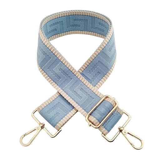 PTNKUIIY Taschengurt 72-130CM Verstellbarer Schultergurt für Taschen 5cm Breit Schulterriemen Taschengurte zum Wechseln Boho-Stil Tragegurt für Handtasche Tragetaschen Umhängetaschen -hellblau PTNKUIIY Taschengurt 72-130CM Verstellbarer Schultergurt für Taschen 5cm Breit Schulterriemen Taschengurte zum Wechseln Boho-Stil Tragegurt für Handtasche Tragetaschen Umhängetaschen -hellblau von PTNKUIIY