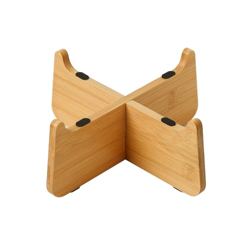 Erhöhter Bambusständer für Katzennapf - Halterung für Fressnapf Katze - rutschfest & Anti-Erbrechen - Ohne Napf Erhöhter Bambusständer für Katzennapf - Halterung für Fressnapf Katze - rutschfest & Anti-Erbrechen - Ohne Napf von PTOBER