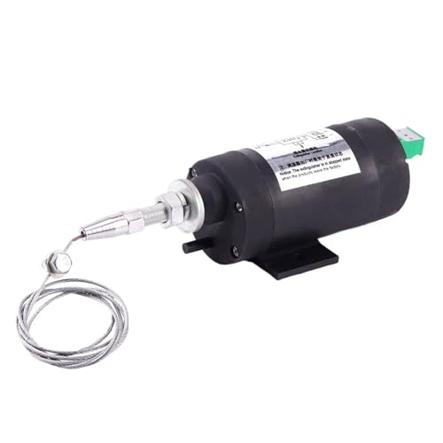 12V 24V Diesel Generator Stop Solenoid Valve Engine Flameout Device Off Valve Extinguisher Normal Close Open(Normal Close XHQ-FZ,24V) von PTQDBTGCT
