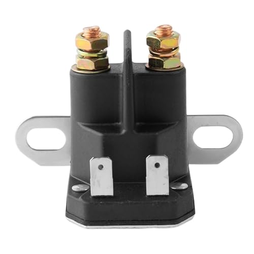 12V Solenoid Valve Relay 725-04439A Starter Solenoid Relay 1134-2962-01 Zinc Alloy 33-335 For Riding Mower Tractor Motorboat von PTQDBTGCT