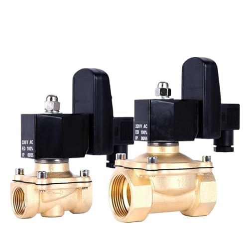 Brass Electric Solenoid Valve With Timer Normally Closed Female Thread 1/2" 3/4" 1" DN15 DN20 DN25 Switch Water Valves 220V 24V(EPDM-SEAL_24VDC_NORMALLY CLOSED) von PTQDBTGCT