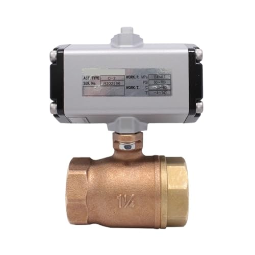 C-TE Penumatic Control C-1 Ball Valve PN10 10K CAST BRONZE BALL VALVE SCREWED ENDS WITH PNEUMATIC ACTUATOR for water DN10-50(DN20) von PTQDBTGCT